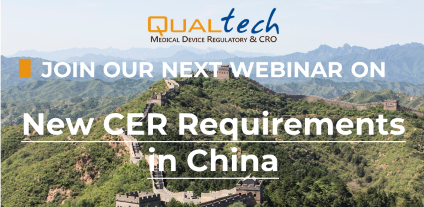 QT WEBINAR: New CER Requirements in China